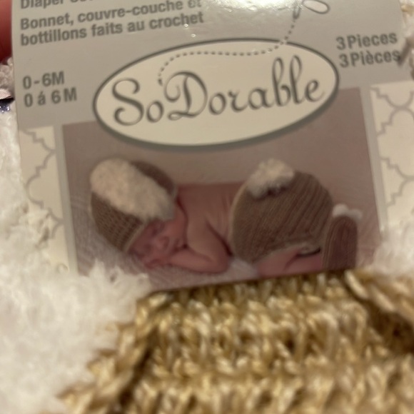 So-Dorable Knit Baby Bunny Suit - Picture 2 of 5